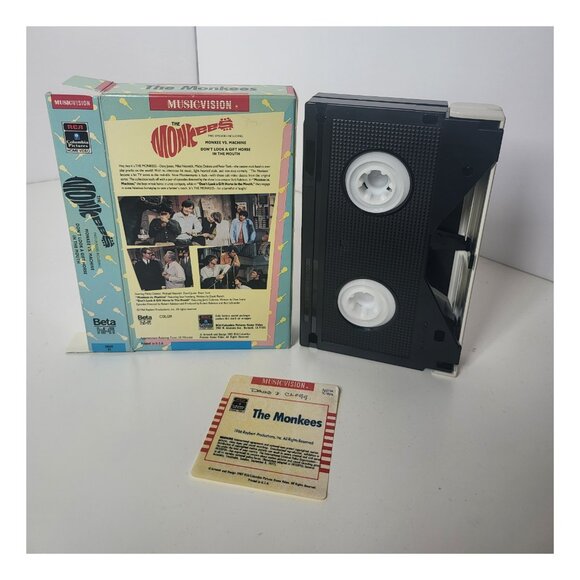 The Monkees BETA Tape Betamax (Not VHS) Last Train to Clarksville - Picture 2 of 2